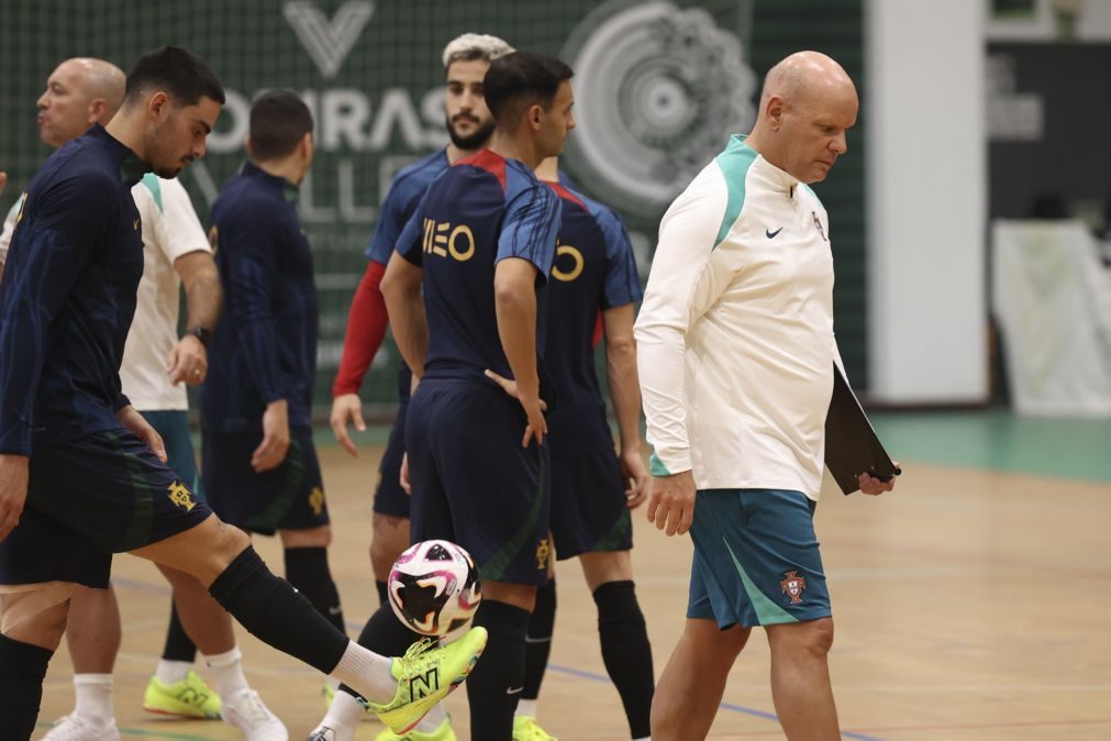 Jorge Braz quer arrancar qualificação para Euro2026 de futsal com vitória