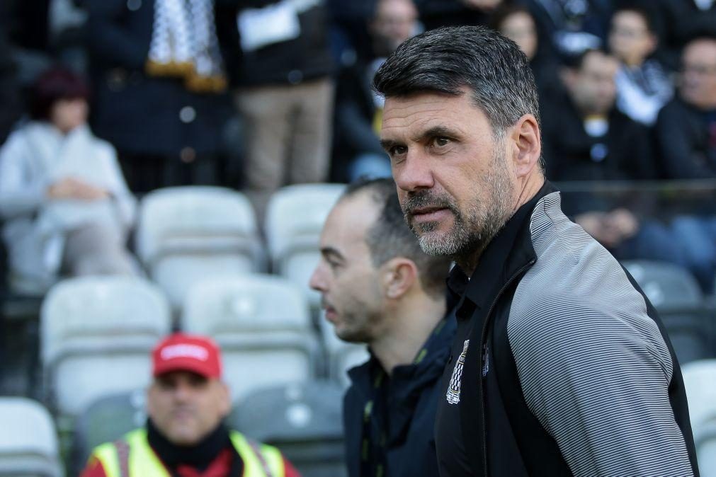 Técnico do Boavista diz que nada mudou na preparação para o jogo com o Sporting