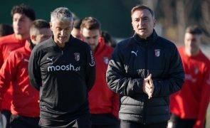 Carlos Carvalhal diz ter dinâmica de grupo mais difícil da carreira em Braga