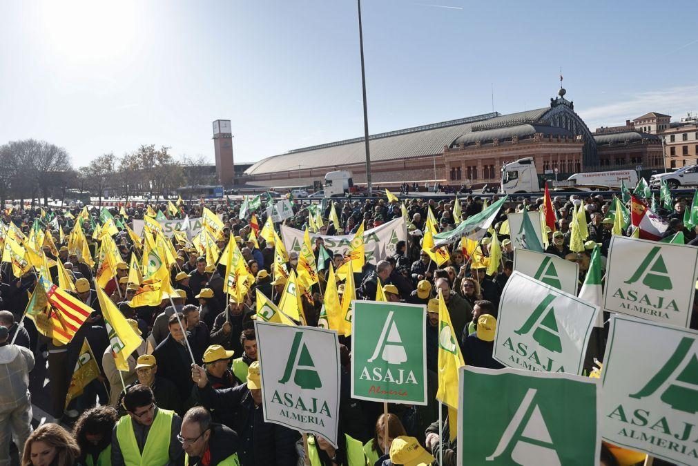 Milhares de agricultores nas ruas de Madrid contra acordo UE/Mercosul