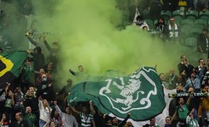 Sporting sem adeptos em Leipzig e multado em 20 mil euros