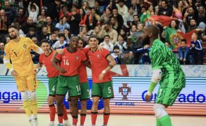 Portugal vence Países Baixos e isola-se rumo a Europeu de futsal