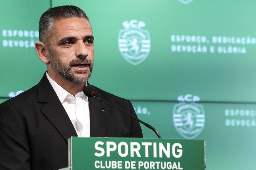 Novo treinador do Sporting diz que 