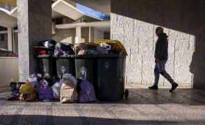 Greve à recolha do Lixo em Lisboa com adesão abaixo dos 50%