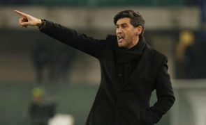 AC Milan oficializa saída do treinador Paulo Fonseca