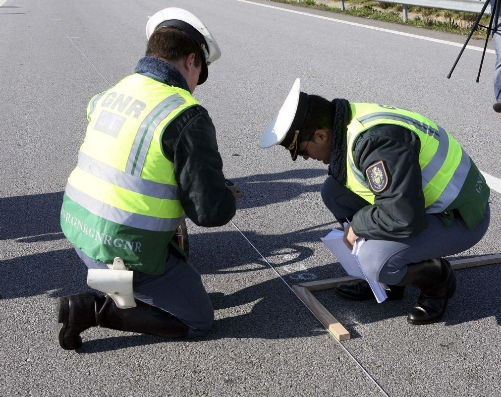 Choque em cadeia com 13 veículos corta A24 entre Vila Real e Vila Pouca de Aguiar