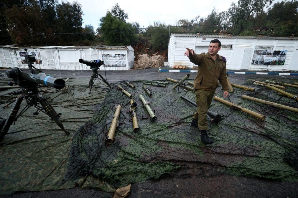 Israel destrói armas do Hezbollah no sul do Líbano