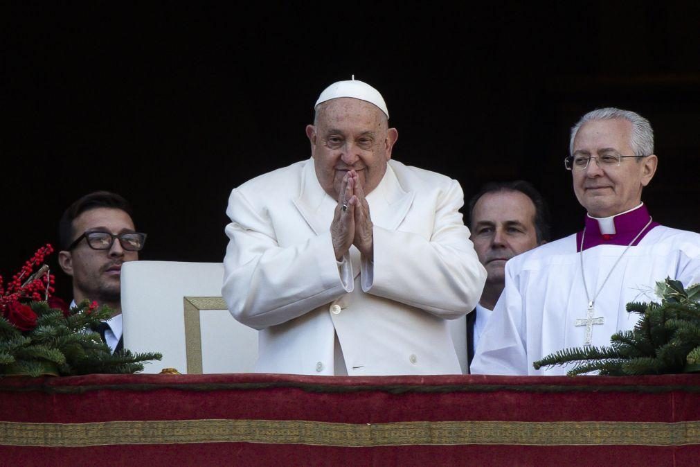 Papa diz que a esperança do mundo está na fraternidade