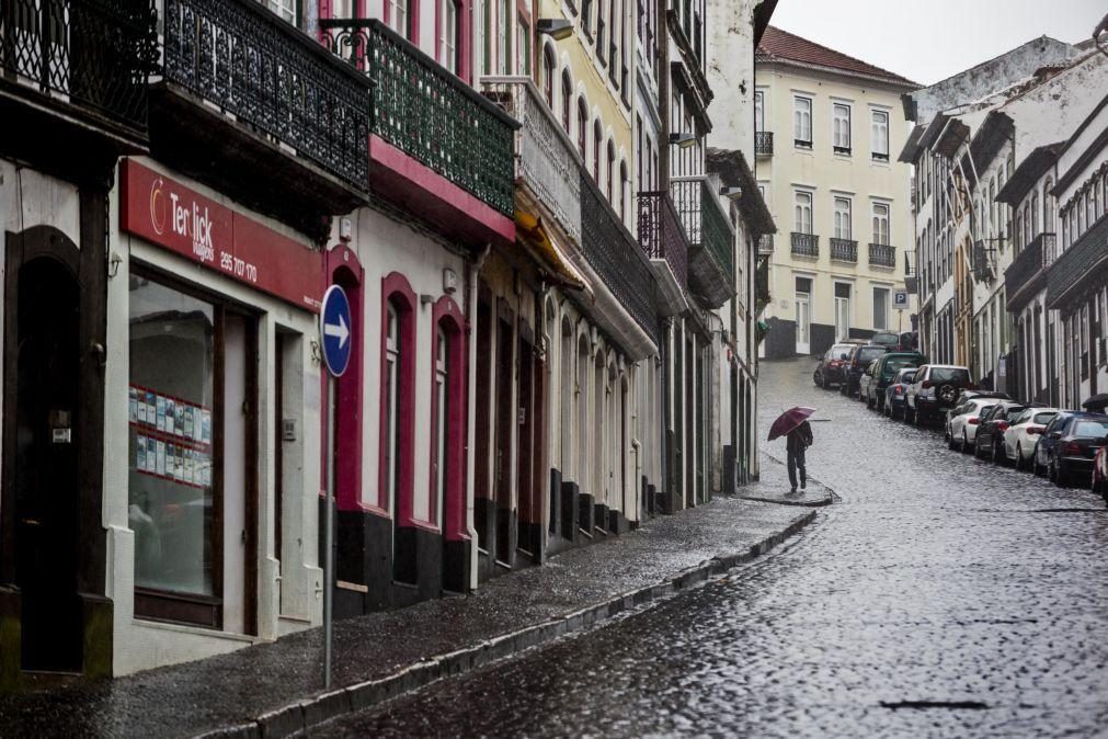 IPMA prolonga aviso amarelo de chuva para grupos Central e Oriental dos Açores