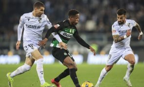 Sporting empata com Vitória de Guimarães e coloca em risco liderança isolada