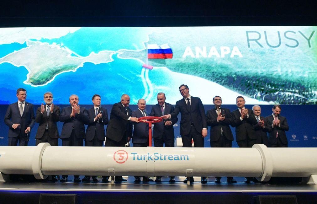 Rússia acusa ucranianos de atacar gasoduto TurkStream