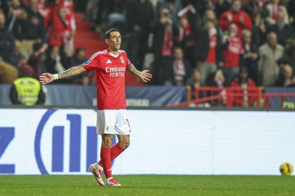 Lage diz que Di María deve falhar apenas receção do Benfica ao Famalicão