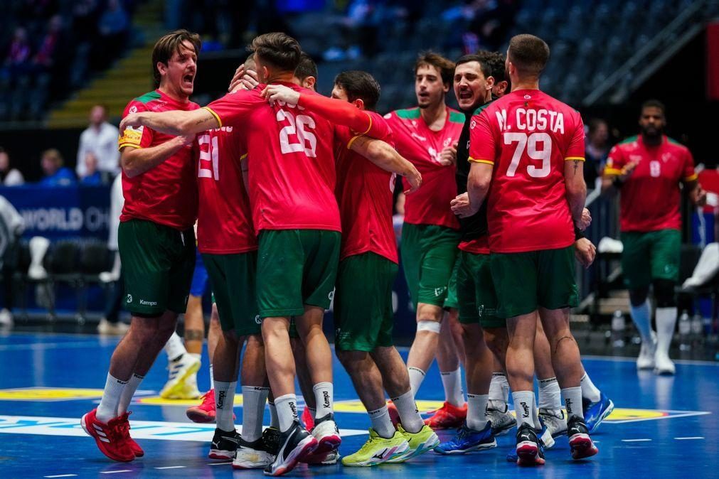 Portugal defronta Noruega com os olhos nos quartos de final do Mundial de andebol