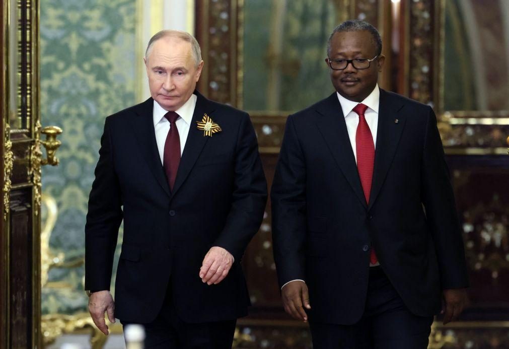 PR da Guiné-Bissau analisou com Putin geopolítica internacional e relação bilateral