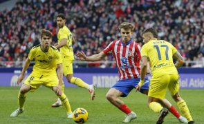 Atlético de Madrid empata e falha liderança provisória da Liga espanhola