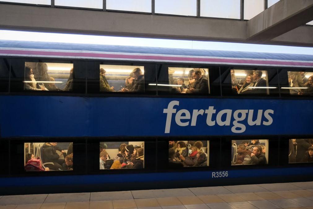 Utentes da Fertagus querem regresso a horários anteriores para minorar transtornos de passageiros