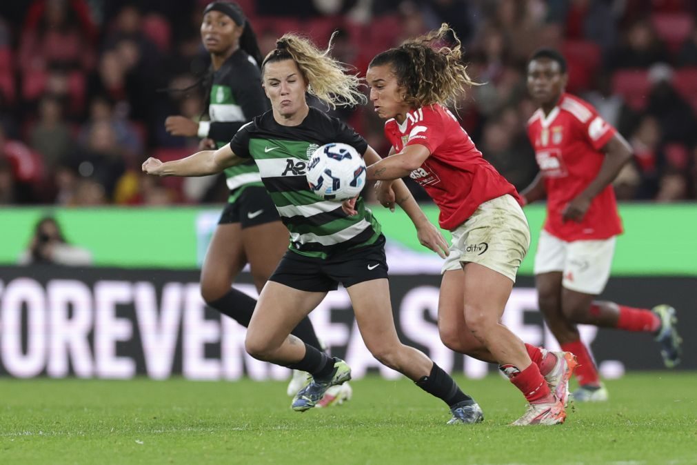 Benfica segura liderança na Liga feminina com empate frente ao Sporting