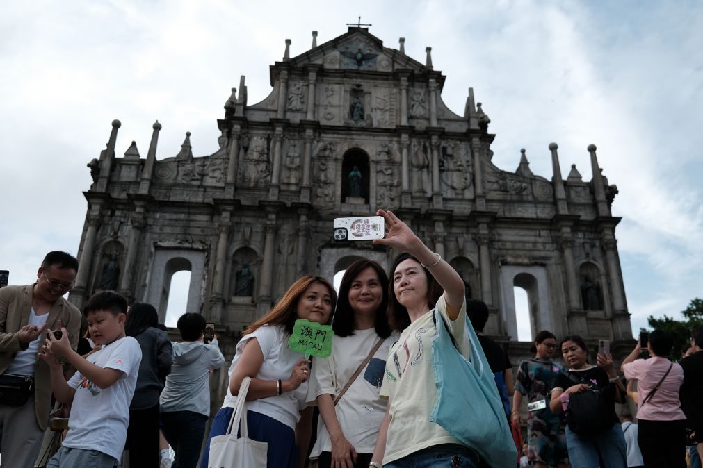 Número de turistas em Macau cai 3,5% durante semana do Ano Novo Lunar