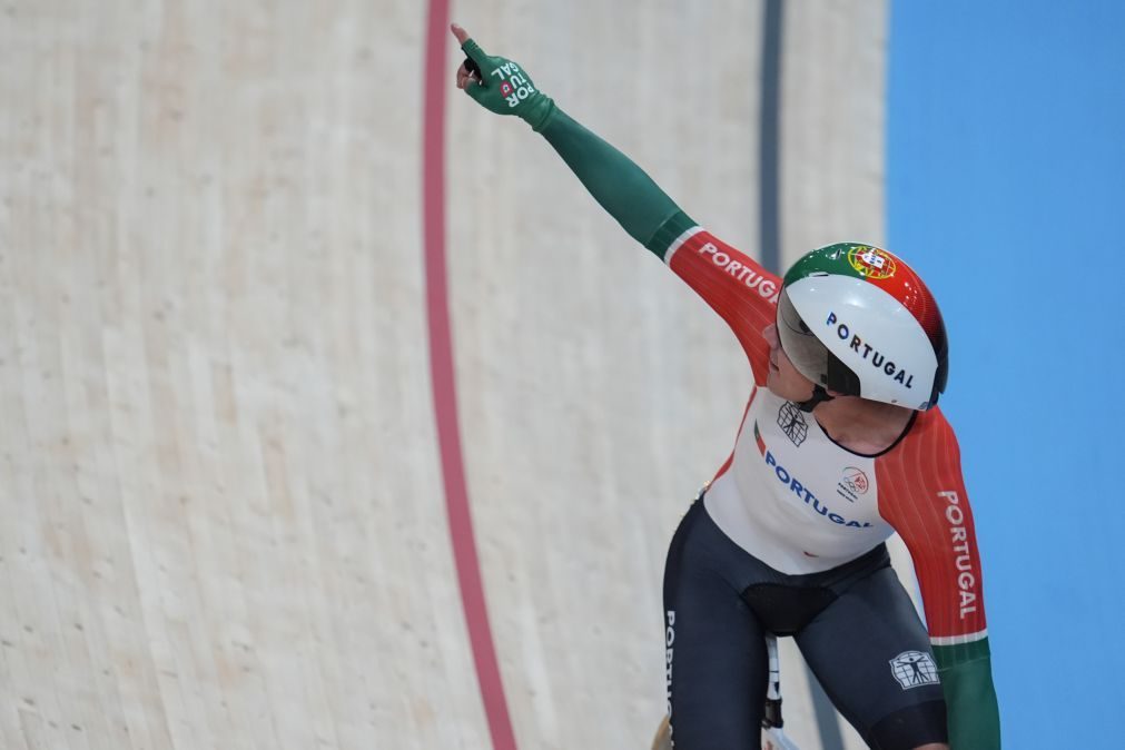 Ciclista Iúri Leitão campeão europeu por pontos em pista