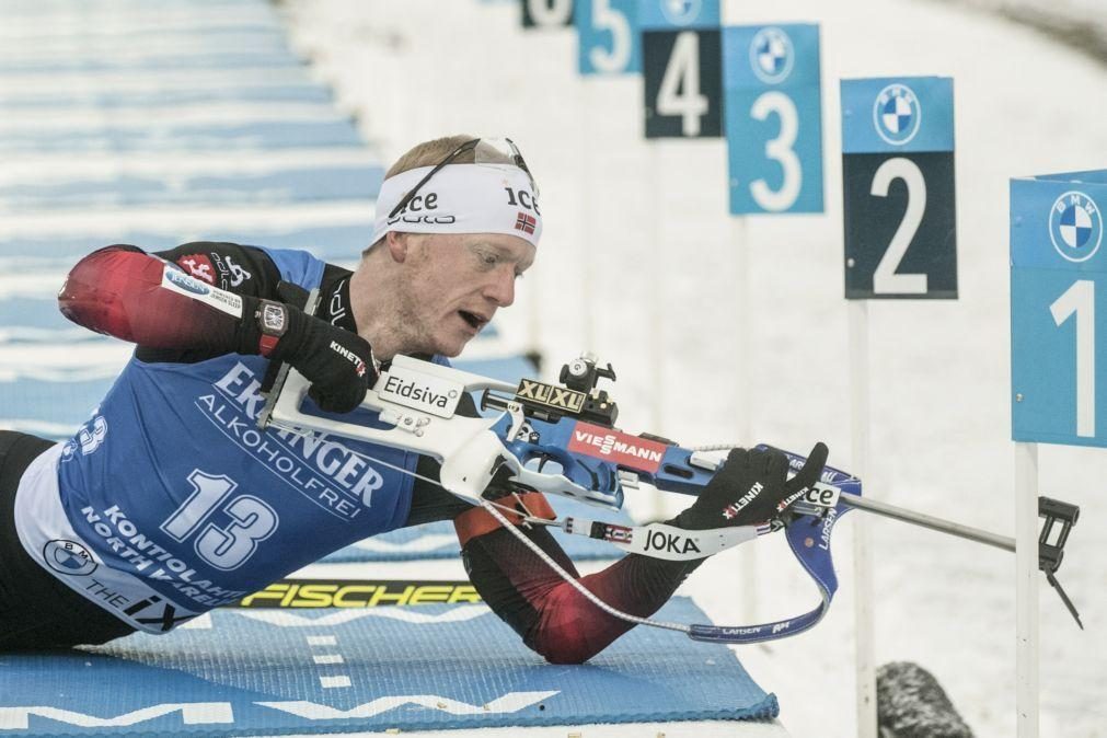 Johannes Boe conquista histórico 12.º título mundial individual no biatlo