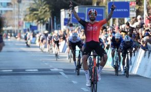 Erro de sinalização 'anulou' a vitória 'correta' de Ganna na Volta ao Algarve