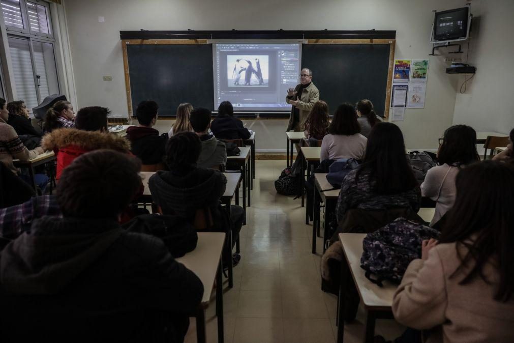 Notas atribuidas por colégios 2 valores a cima do que nas escolas públicas