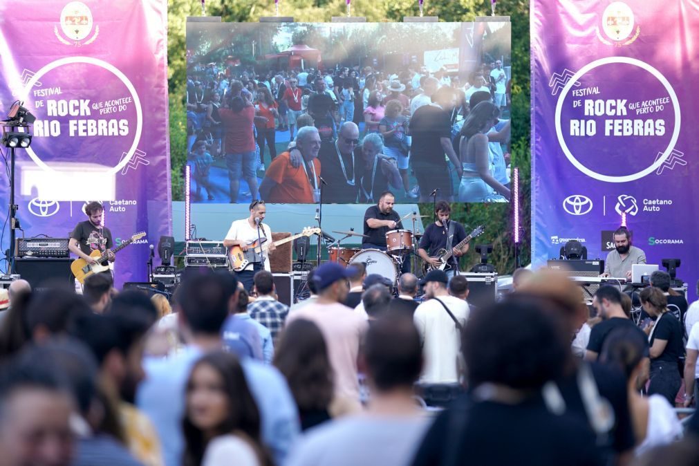 'Rock NO Rio Febras' em Guimarães anuncia dois dias de festival em 25 e 26 de julho