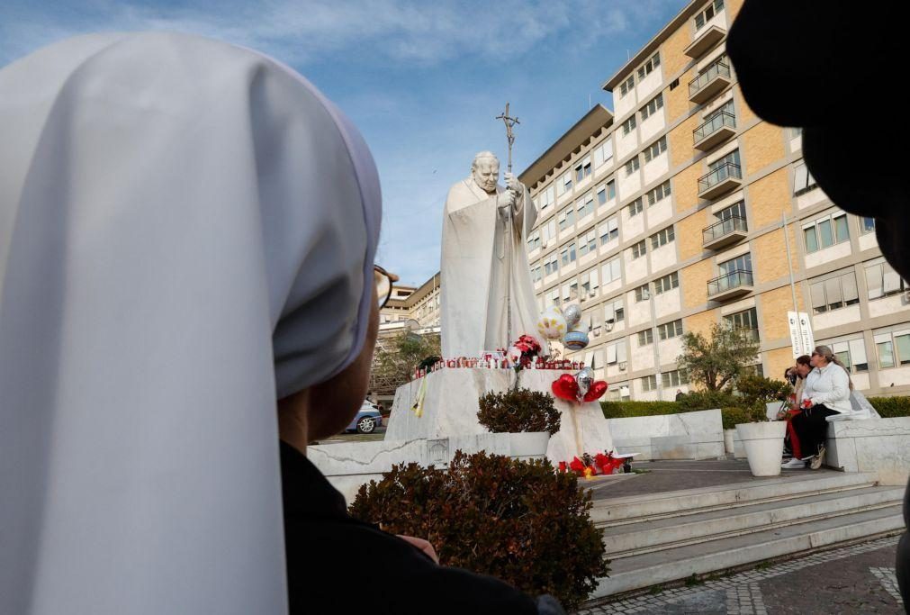 Papa Francisco passou bem a noite e está a repousar