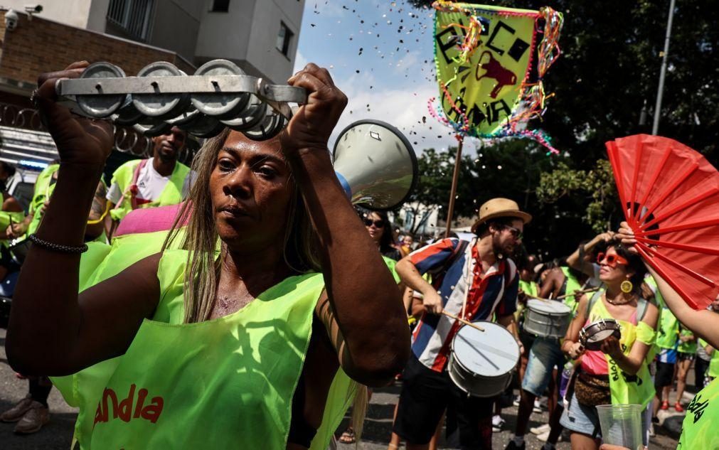 Brasil espera 53 milhões de foliões e faturação de 2 mil milhões de euros no Carnaval