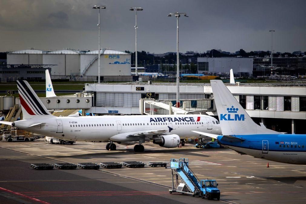 Lucro operacional da Air France-KLM cai 6,4% para 1.600 ME em 2024