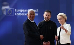 Zelensky agradece a Costa e Von der Leyen por UE não deixar ucranianos sozinhos