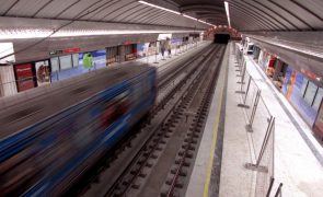 Circulação interrompida no metro de Lisboa entre Reboleira e Colégio Militar