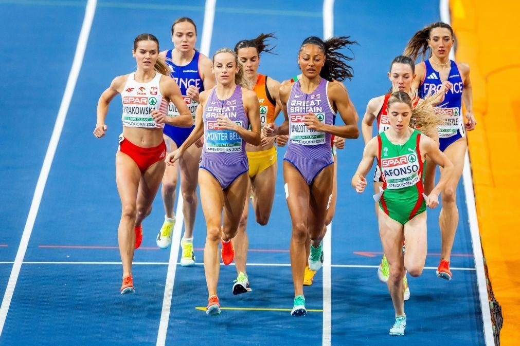 Salomé Afonso vice-campeã europeia de 1.500 metros