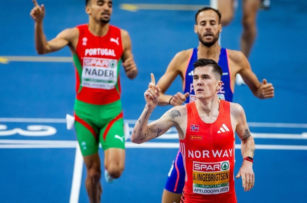 Isaac Nader conquista medalha de bronze nos 1.500 metros