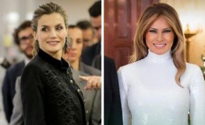 Rainha Letizia e Melania Trump - Equilíbrio e liderança! O look irreverente com o qual homenagearam as mulheres