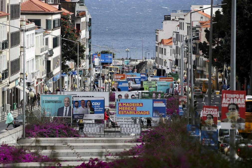 Campanha eleitoral para regionais antecipadas na Madeira arranca hoje