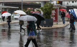 Instituto do Mar e da Atmosfera põe continente sob aviso amarelo por causa de chuva e neve