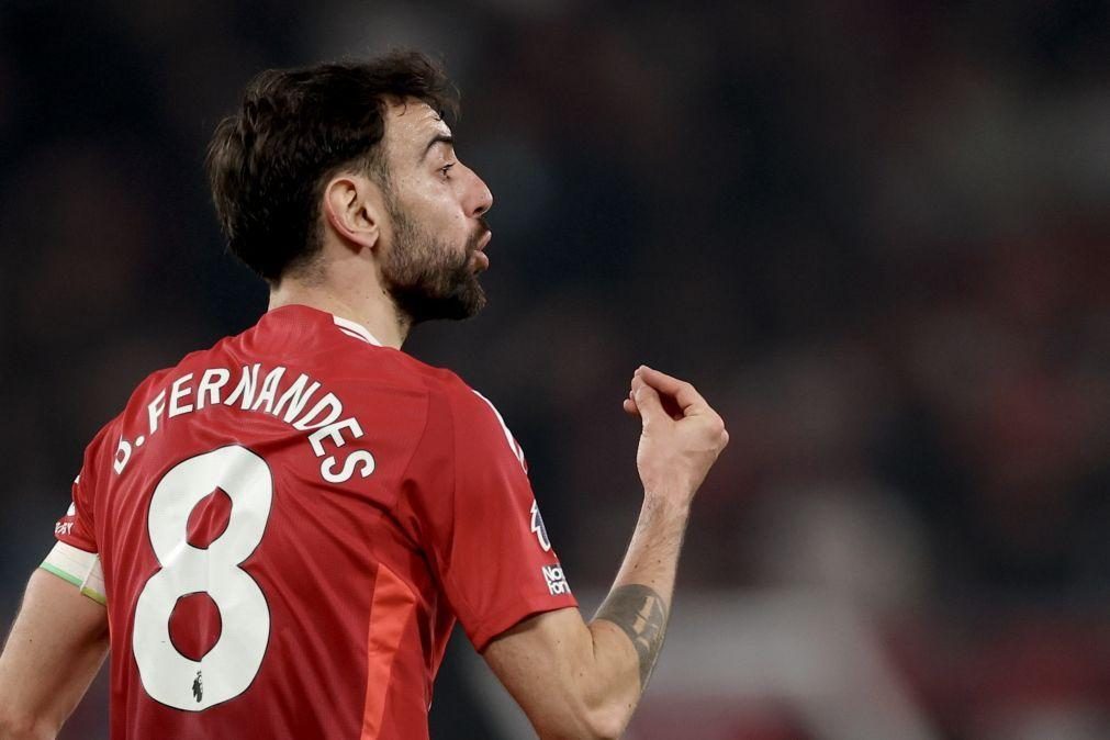 Bruno Fernandes marca mas Manchester United e Arsenal empatam na Premier League