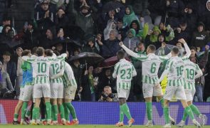 Betis vence pela quarta vez seguida na La Liga antes de visitar Guimarães