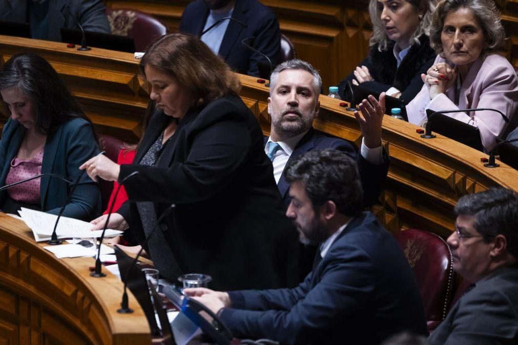 Sessão suspensa por uma hora antes da votação da moção de confiança