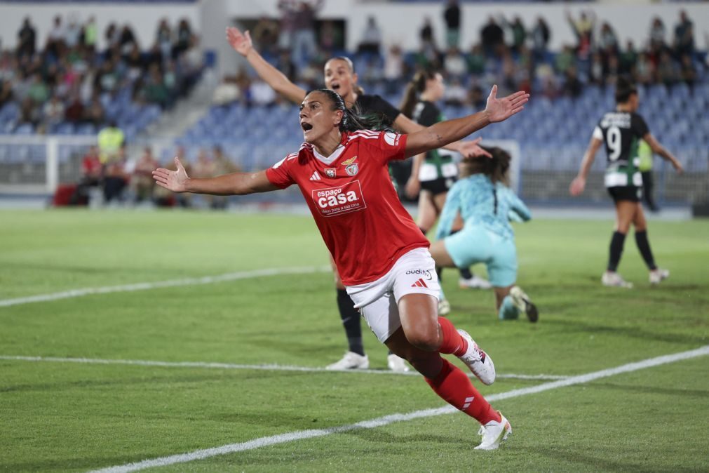 Benfica aproxima-se do pentacampeonato na Liga feminina de futebol