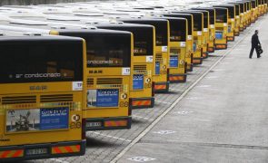 Adesão à greve dos trabalhadores da Carris nos 22%