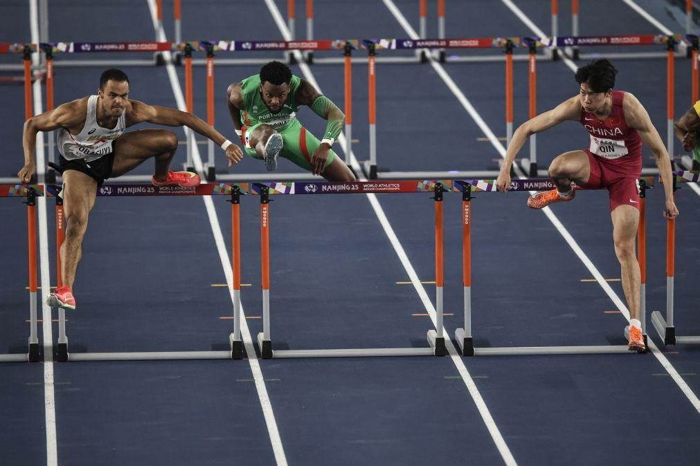 Abdel Kader Larrinaga falha final dos 60 metros barreiras nos mundiais de atletismo