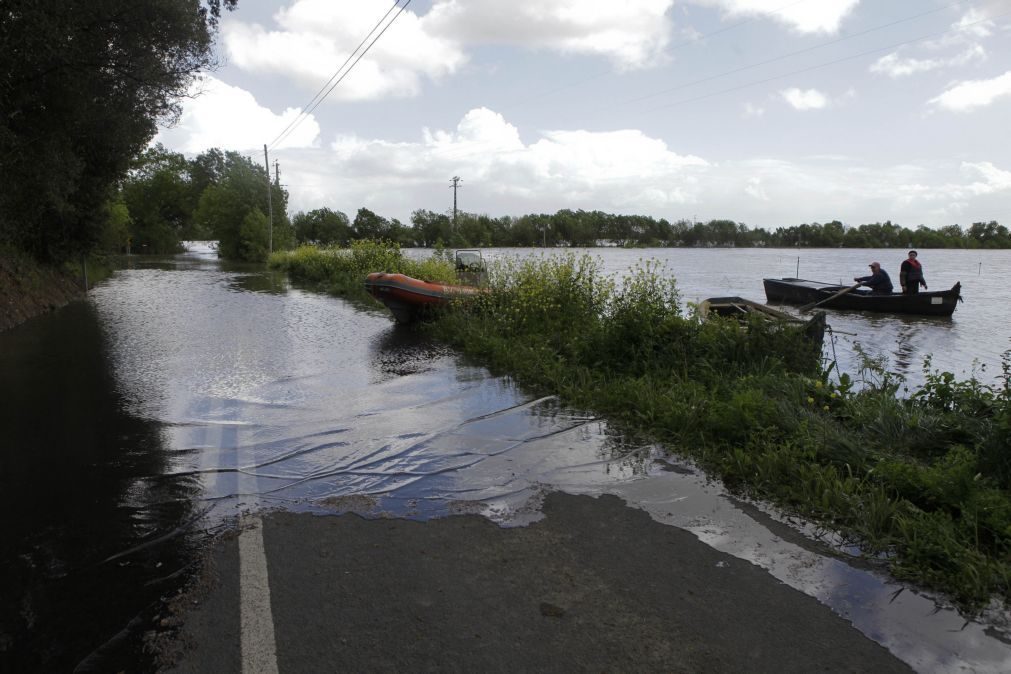 Proteção Civil alerta para elevado risco de galgamento das margens do rio Tejo