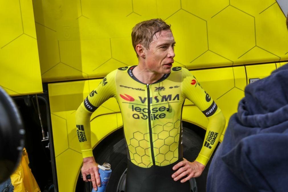 Ciclista Jonas Vingegaard sofreu uma concussão cerebral na queda no Paris-Nice