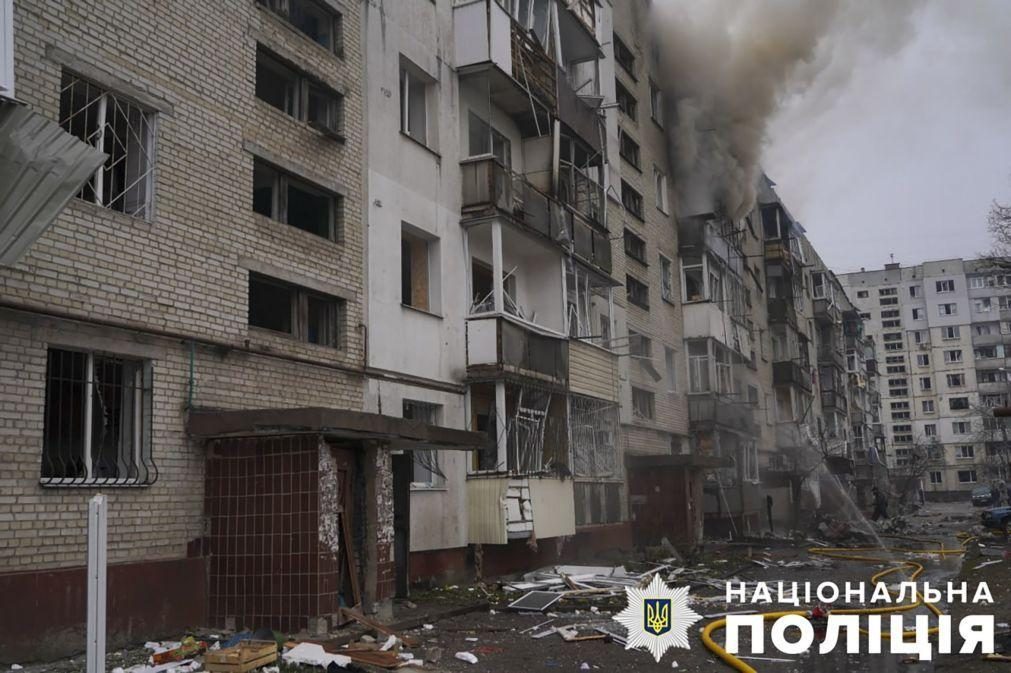 Defesas aéreas ucranianas abatem 78 'drones' em novo ataque russo