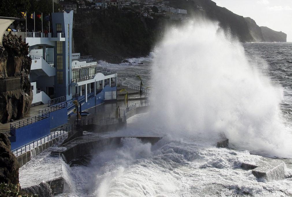 Madeira sob aviso amarelo quarta-feira devido à chuva, vento e agitação marítima