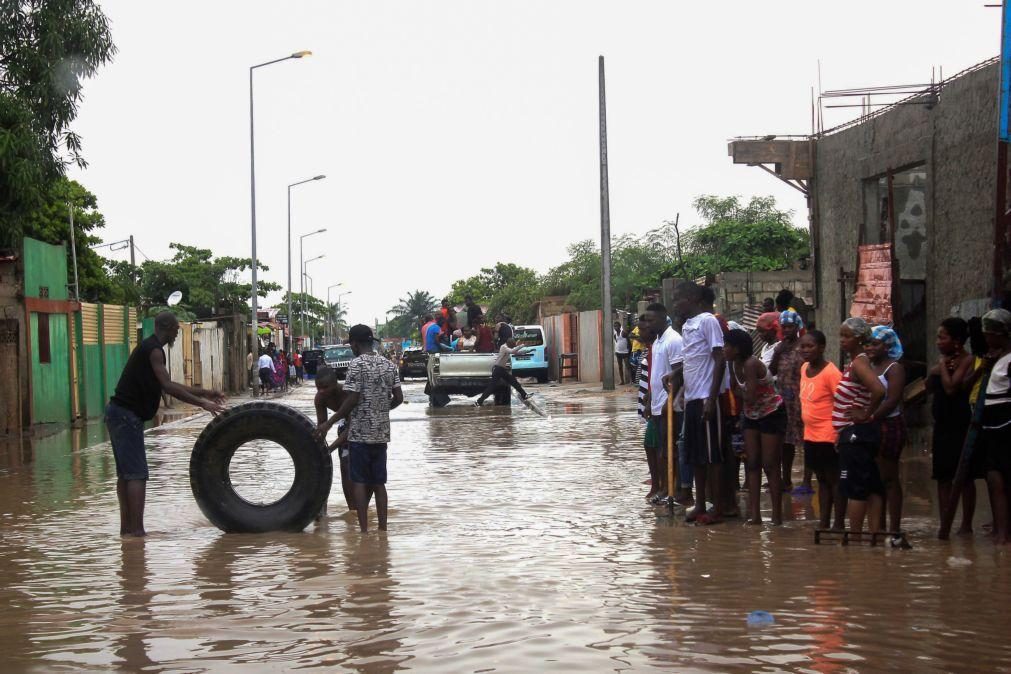 Dois mortos, um ferido e um desaparecido devido às chuvas intensas em Luanda