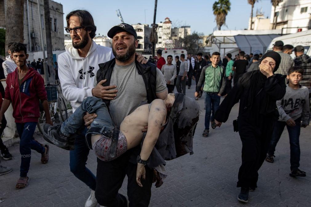 Pelo menos 31 mortos em ataque israelita a escola na Faixa de Gaza