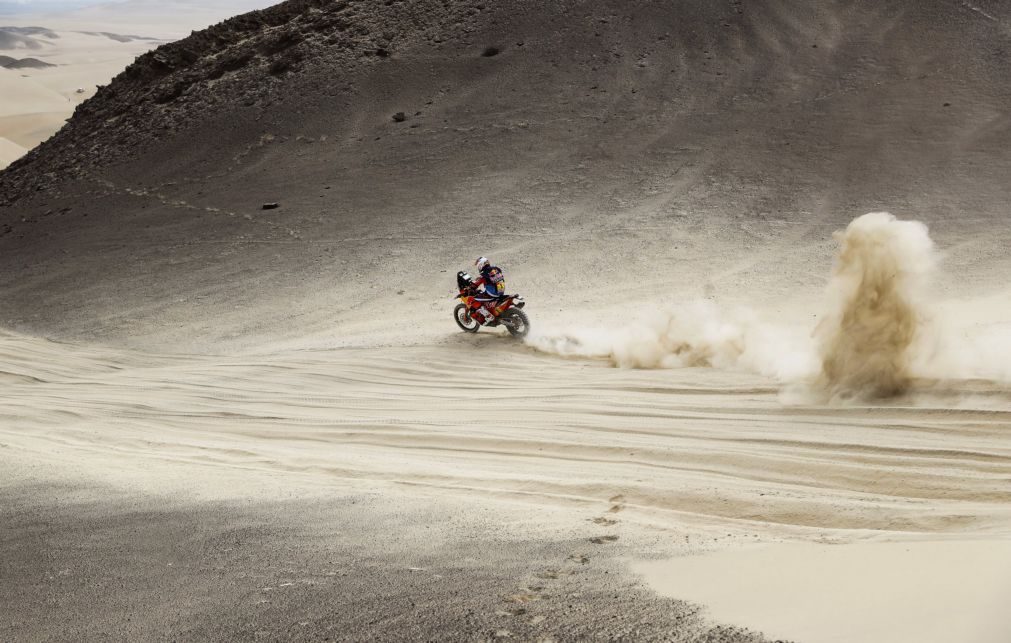 Dakar2018: Campeão das motos Sam Sunderland abandona prova devido a acidente